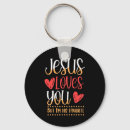 Search for god loves you key rings Faith