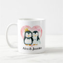 Search for penguin wedding mugs Wife