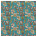 Search for day of the dead fabric Calavera