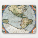 Search for antique maps mousepads Americas