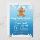 Search for cookies baby shower invitations Baby its cold outside