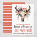 Search for bull skull invitations Boho