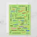 Search for family seasonal invitations Festive