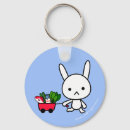 Search for cute cartoon rabbit key rings Kawaii
