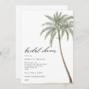 Search for palm tree bridal shower invitations Bohemian