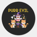 Search for evil cat stickers Skull