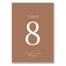 Search for wedding table cards Rustic