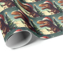 Search for t rex christmas wrapping paper Xmas
