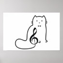 Search for cats musical posters Cute