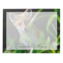 Search for fox notepads Forest