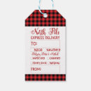 Search for black santa gift tags Xmas