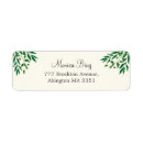 Search for circle return address labels Green