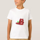 Search for panda cartoon tshirts Red