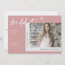 Search for pink graduation invitations Modern minimalist