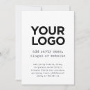 Search for business party invitations Logo