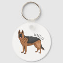 Search for shepherd dog key rings Alsatian