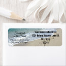 Search for footprints return address labels Beach