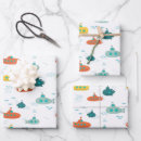 Search for submarine wrapping paper Fish