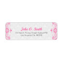 Search for floral swirl return address labels Vintage
