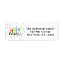 Search for happy summer return address labels Beach