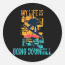 Search for downhill stickers Snowboarder
