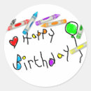 Search for birthday greeting stickers Party