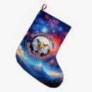 Search for red white and blue christmas stockings July 4th
