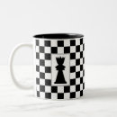 Search for chess queen mugs Black and white