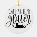Search for cat silhouette christmas tree decorations Kitty