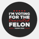 Search for felon stickers America