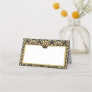 Search for elegant wedding place cards Gold