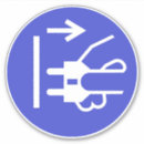 Search for plug stickers Safety