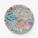 Search for beach paper plates Sand