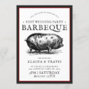 Search for pig wedding invitations Barbecue