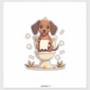 Search for vintage cartoon stickers Dog