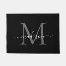 Search for new doormats Monogrammed