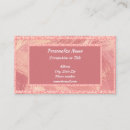 Search for glitz business cards Chic
