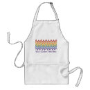 Search for chevron aprons Rainbow