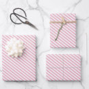 Search for pink and white stripes wrapping paper Minimalist