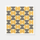 Search for mid century modern napkins Brown
