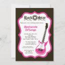 Search for rocker birthday invitations 5x7