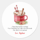 Search for hot chocolate stickers Merry christmas