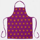 Search for purple polka dots aprons Orange