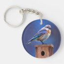 Search for portrait round key rings Blue