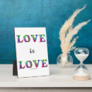 Search for gay pride plaques Love is love