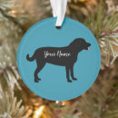 Search for dog silhouette christmas tree decorations Pet