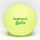 Search for funny tennis balls Text