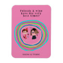 Search for funny wine magnets Pink