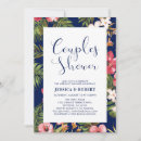 Search for modern shower wedding invitations Tropical