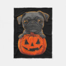 Search for black pug blankets Fall aesthetic